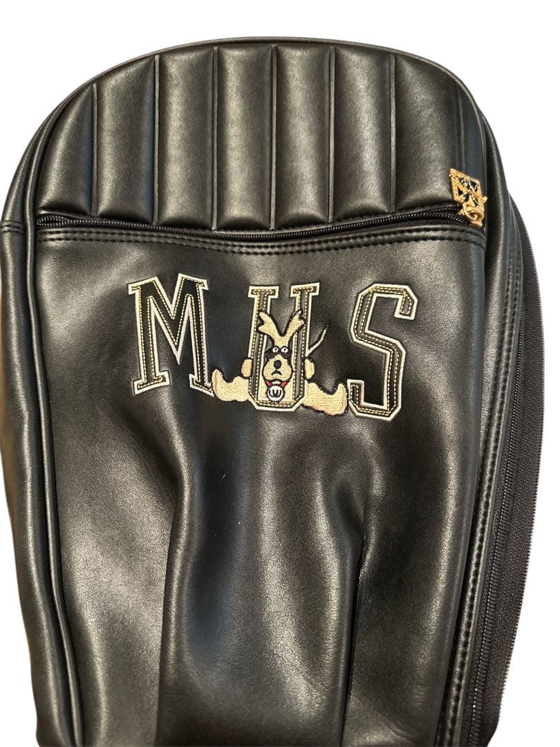 MJU SPORTS ゴルフキャディバッグ ブラック