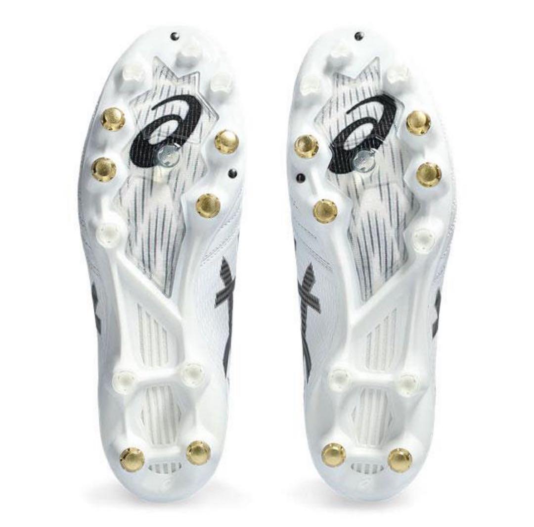 新品タグ付きASICS DS LIGHT X-FLY ホワイト サッカーシューズ
