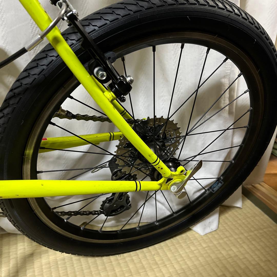ミニベロ　Bruno MIXTE カスタマイズ　7s→8s その他　美車です！！