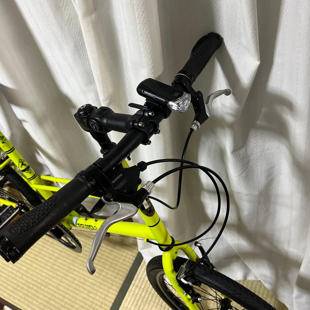 ミニベロ　Bruno MIXTE カスタマイズ　7s→8s その他　美車です！！