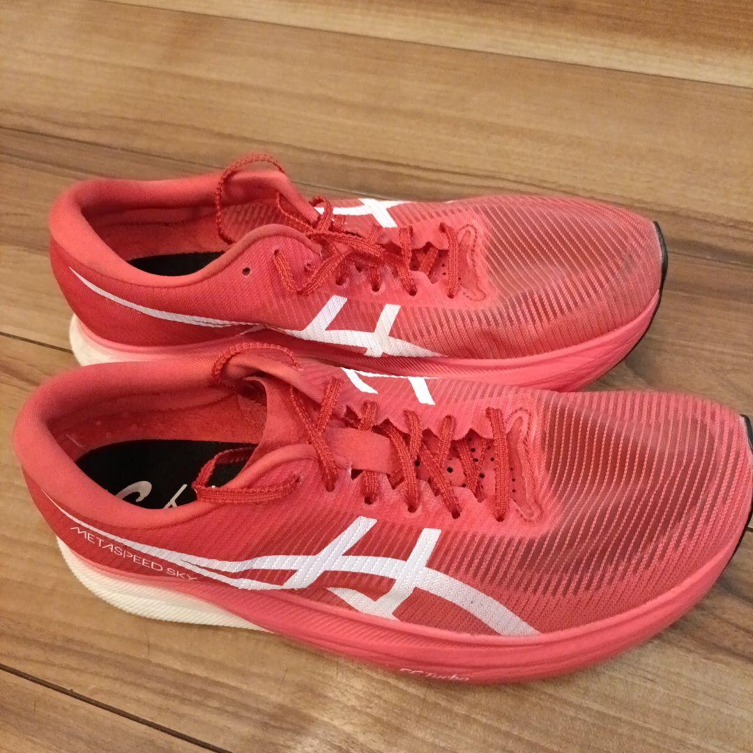 ASICS SPEED レッド ランニングシューズ 27cm