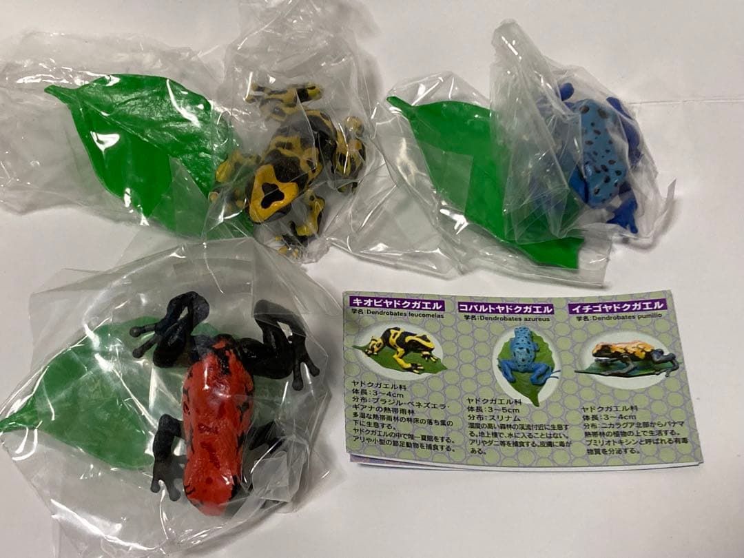 地球生命紀行 外伝 毒のある生物 全9種 コンプ エポック社