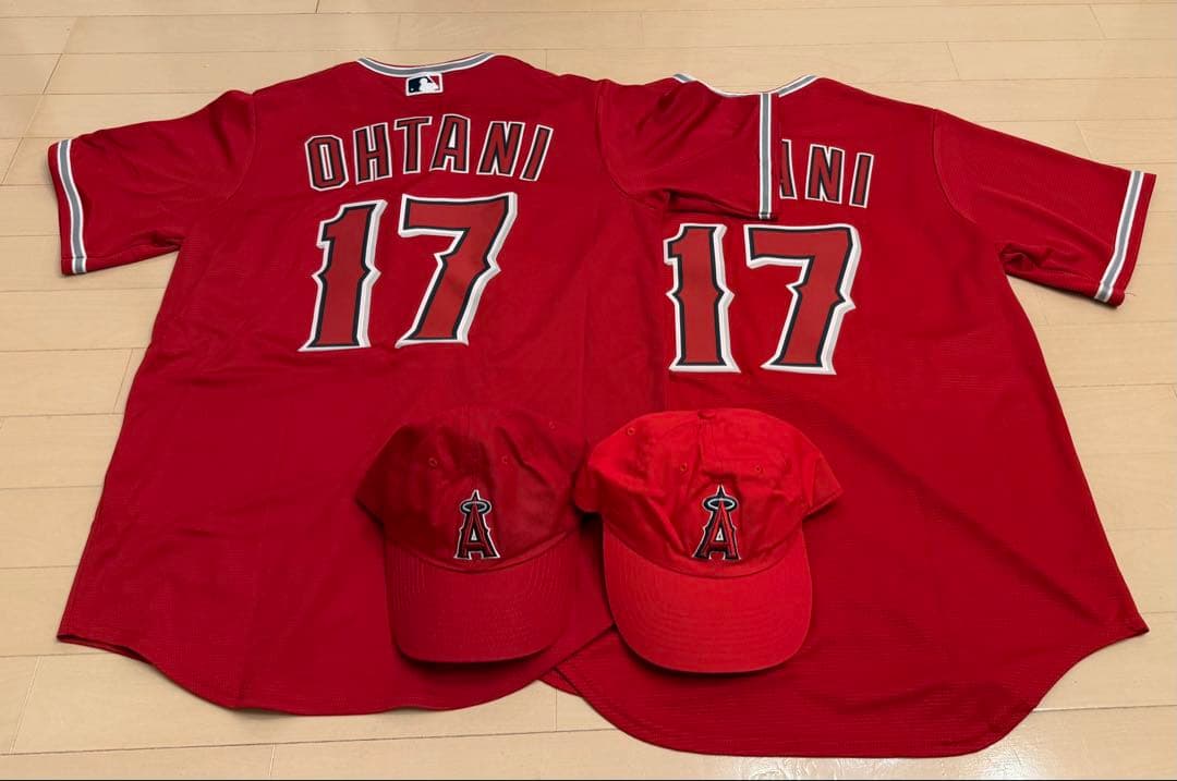 エンゼルス 大谷翔平選手　ユニフォームセット