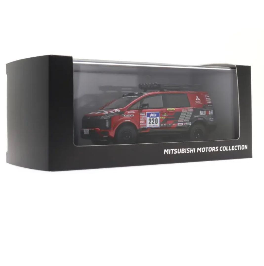 新品★デリカD:5　サポートカー 1/43モデルカー 三菱自動車
