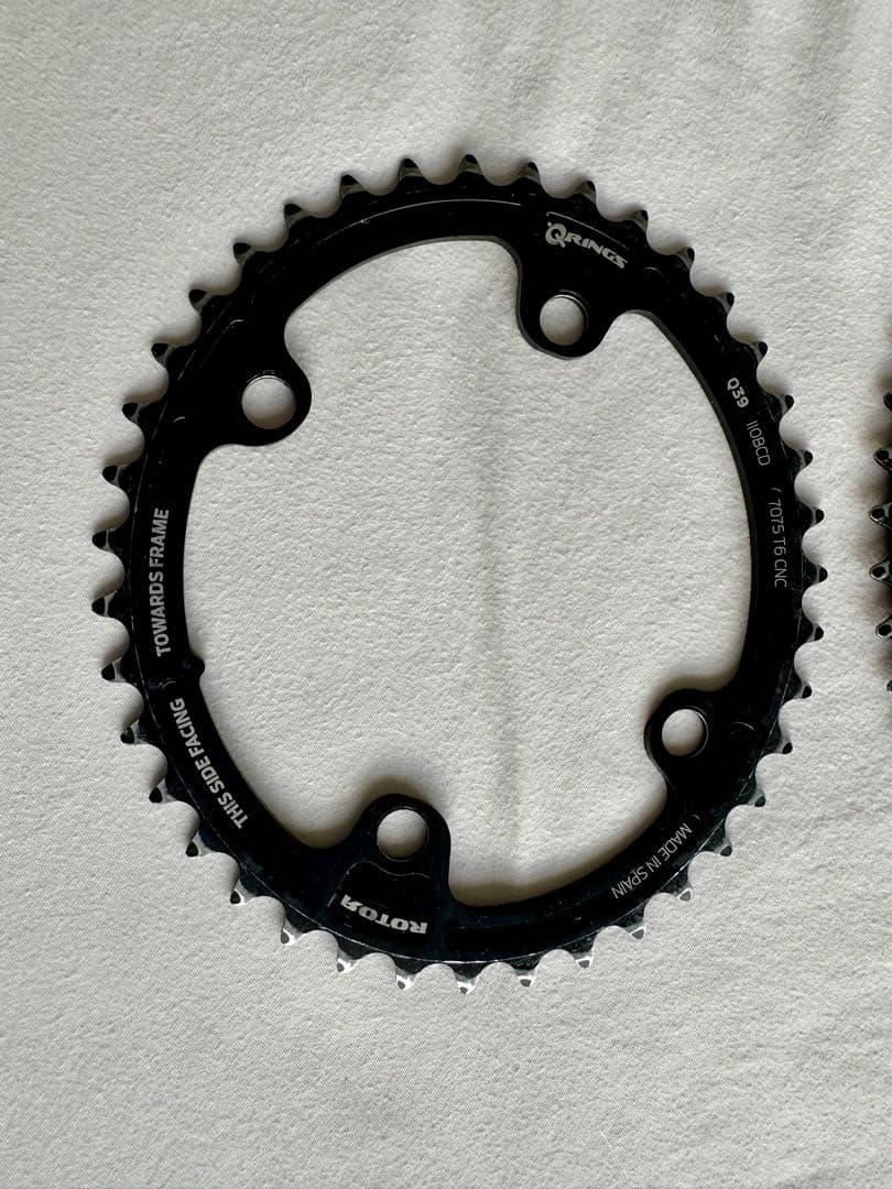 ROTOR QRing チェーンリング 53T 39T 110BCD 11s