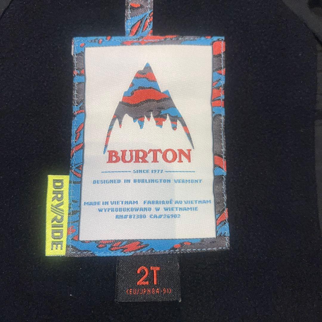Burton スノーボードウェア 子ども用 2T
