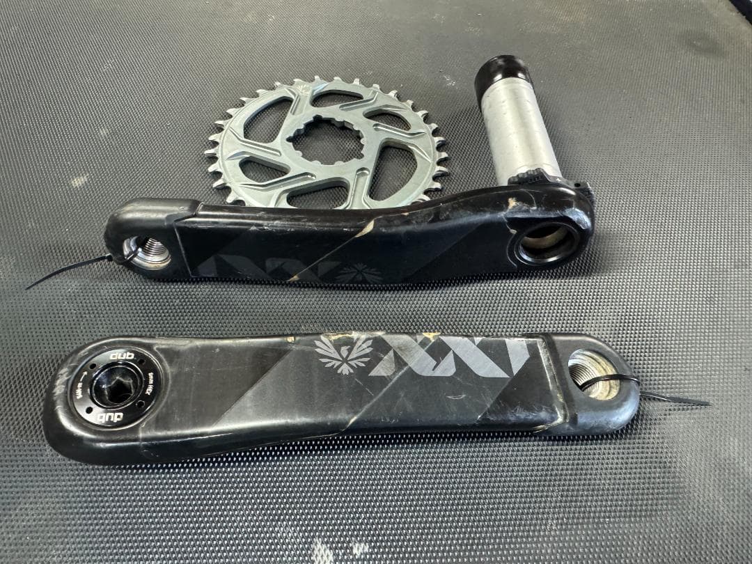 SRAM XX1 クランクセット 32T ギア　中古品