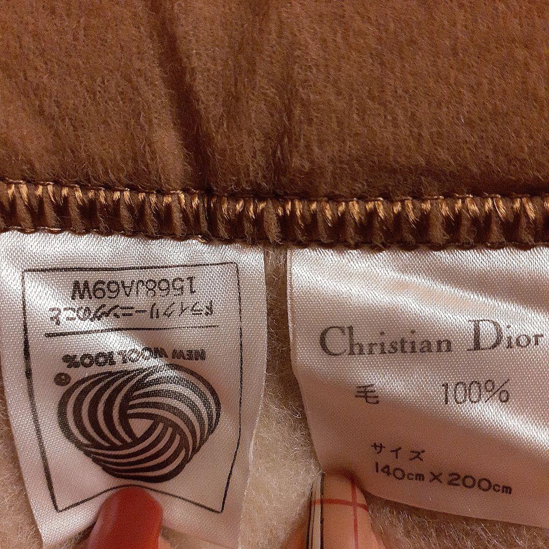 【新品未使用】Christian Dior　毛布
