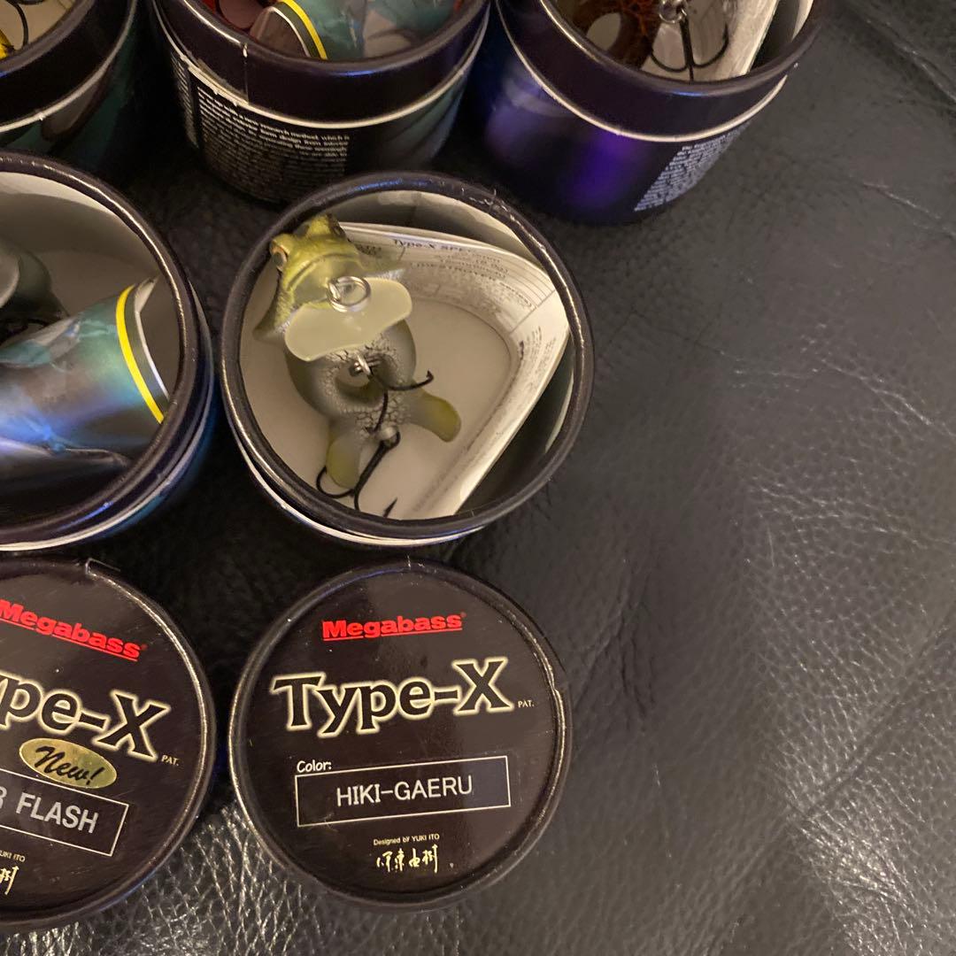 [新品] [廃盤旧パッケージ] メガバス Type-X ルアー7点セット