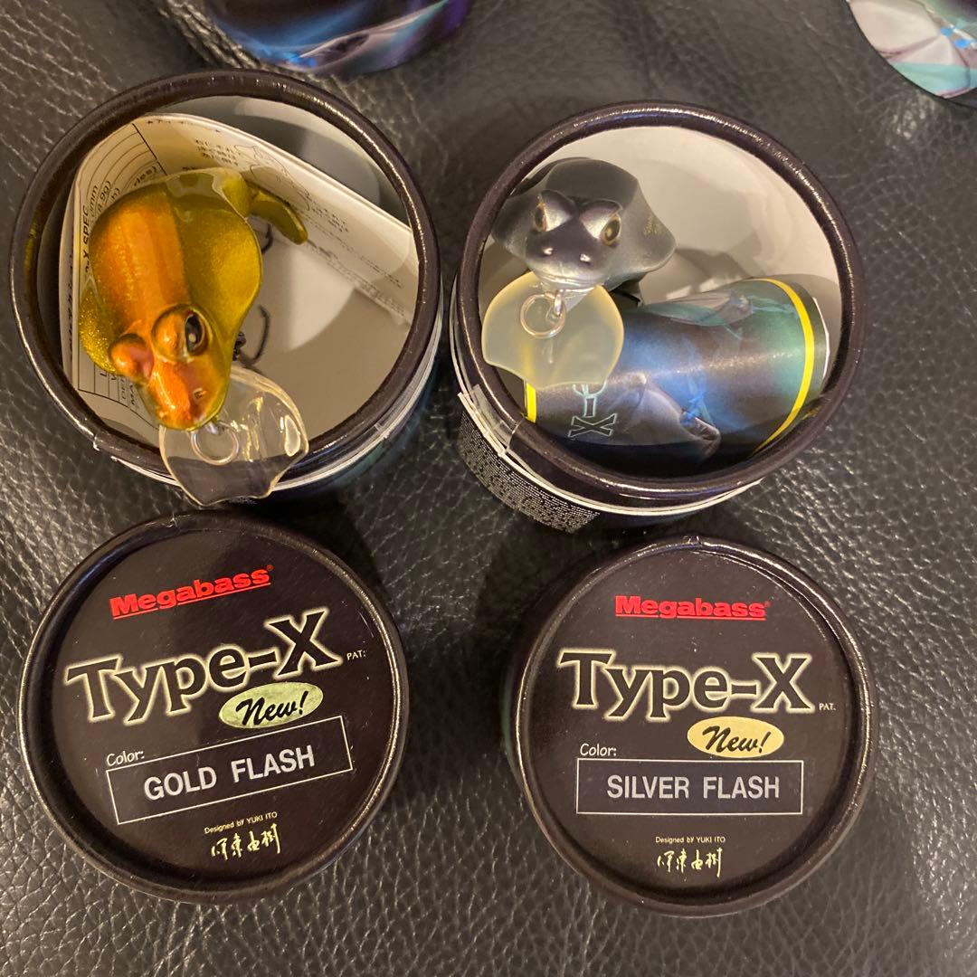 [新品] [廃盤旧パッケージ] メガバス Type-X ルアー7点セット