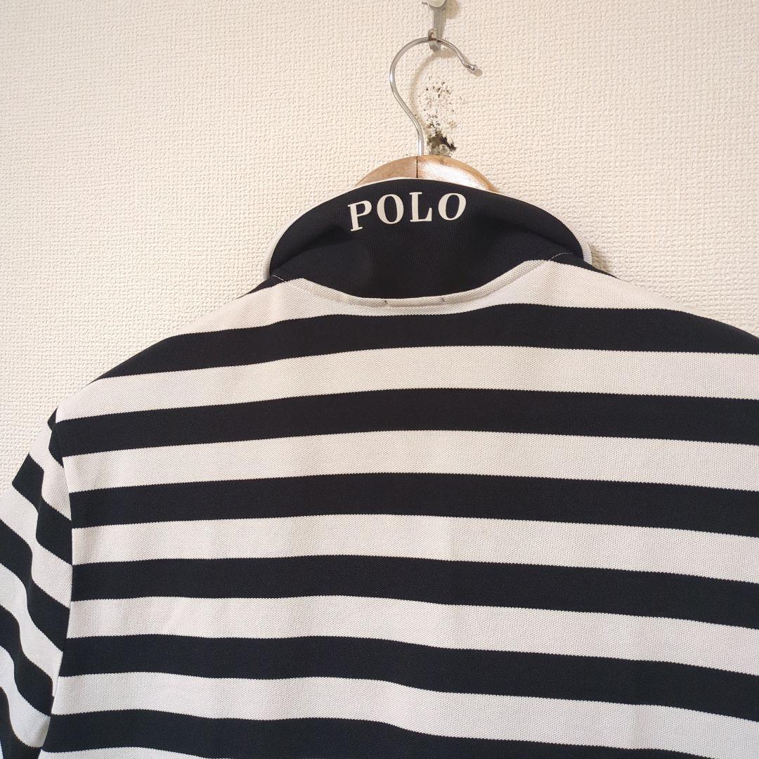 ★美品★2025年モデル POLO　GOLF　ボーダー　ポロシャツ　サイズ　L