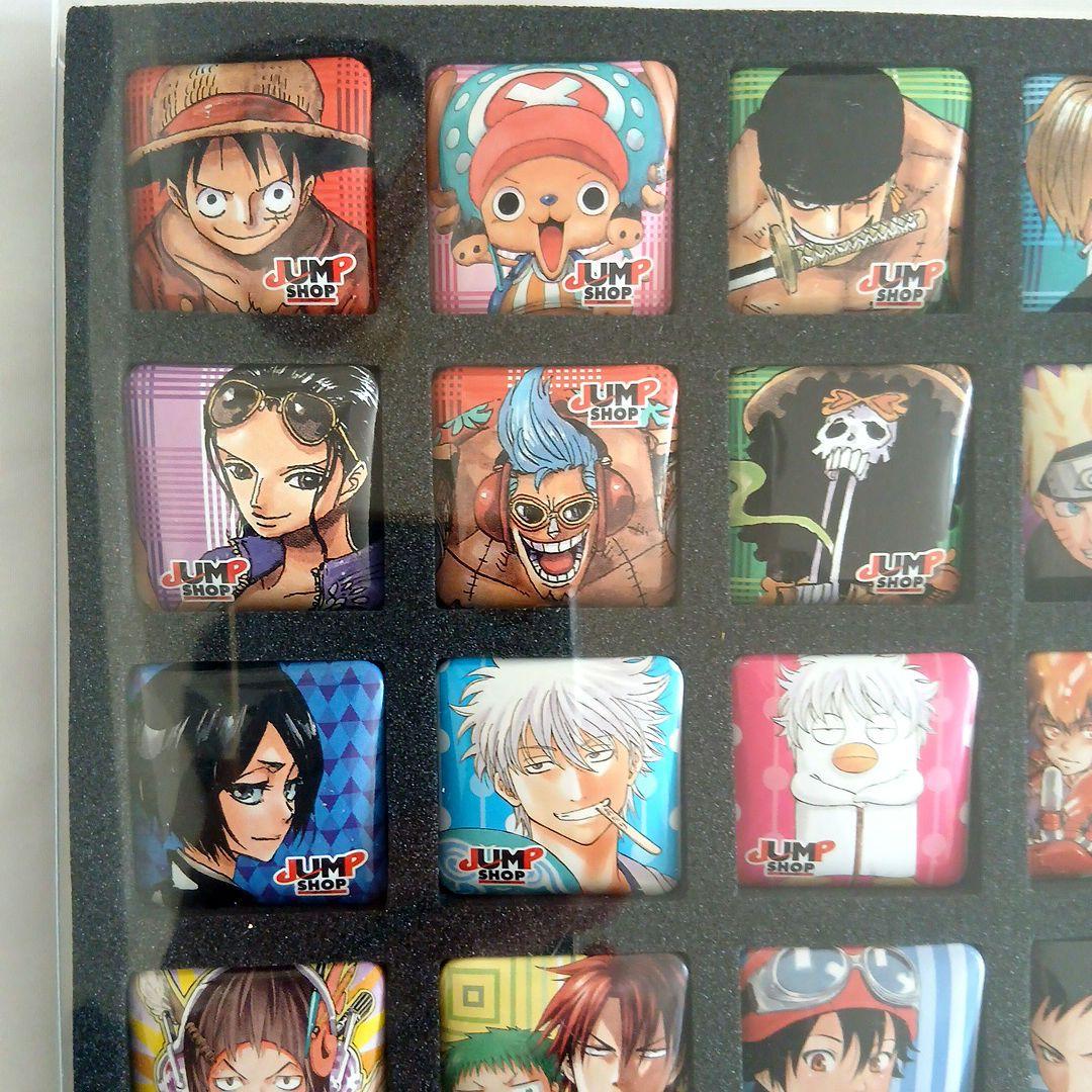 激レアJUMP SHOP キャラクター缶バッヂセット