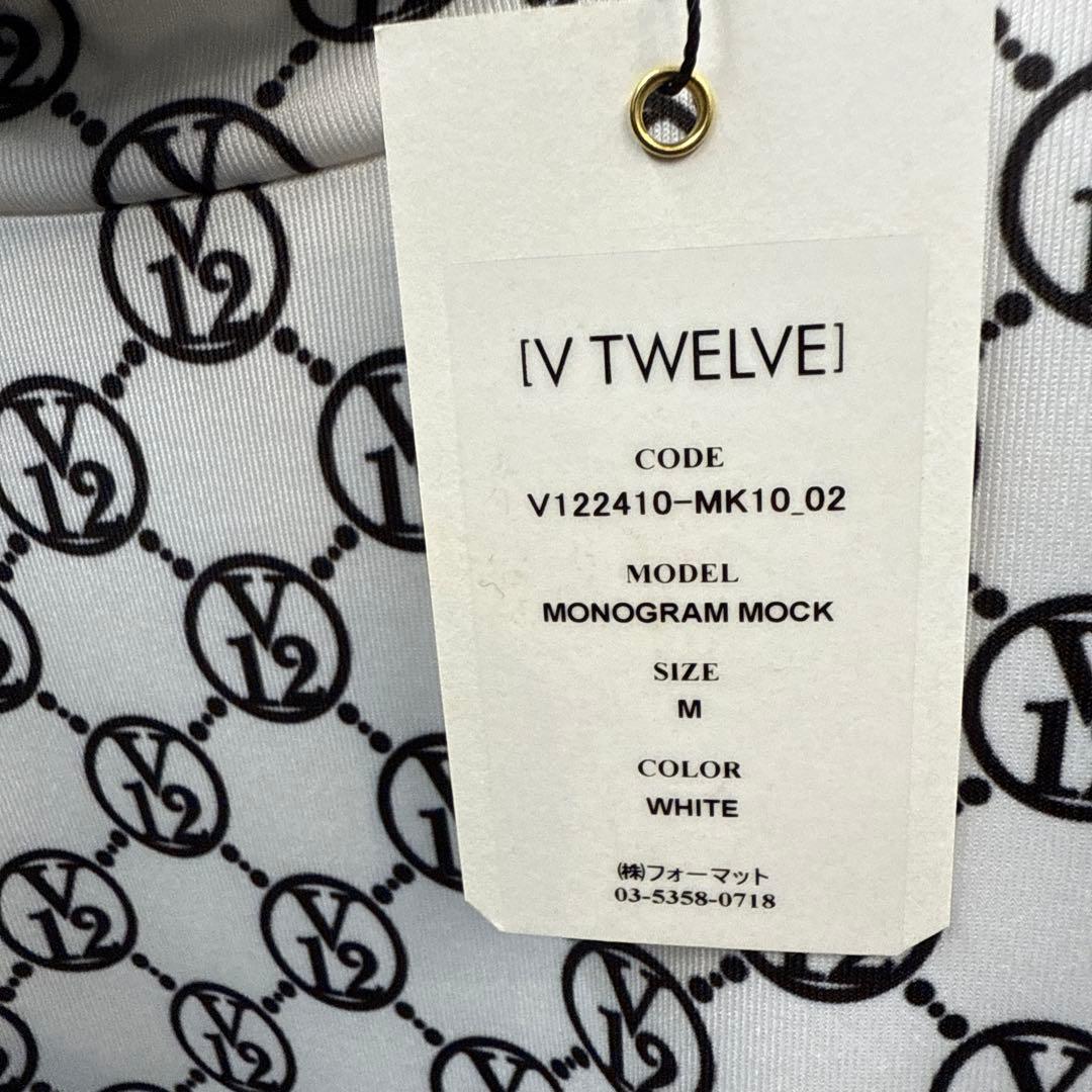 V12 MONOGRAM MOCK　モックシャツ V122410-MK10