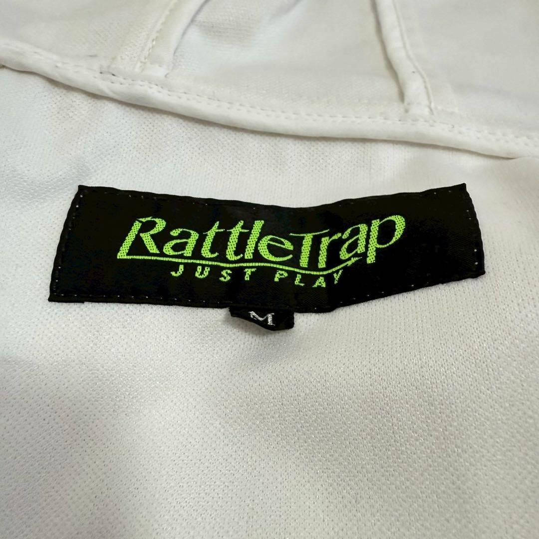 美品　ラトルトラップ RATTLE TRAP セットアップ ジャージ 上下　白