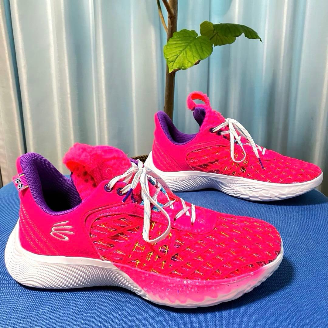 CURRY flow9 アンダーアーマー カリーフロー9 セサミ アビーピンク
