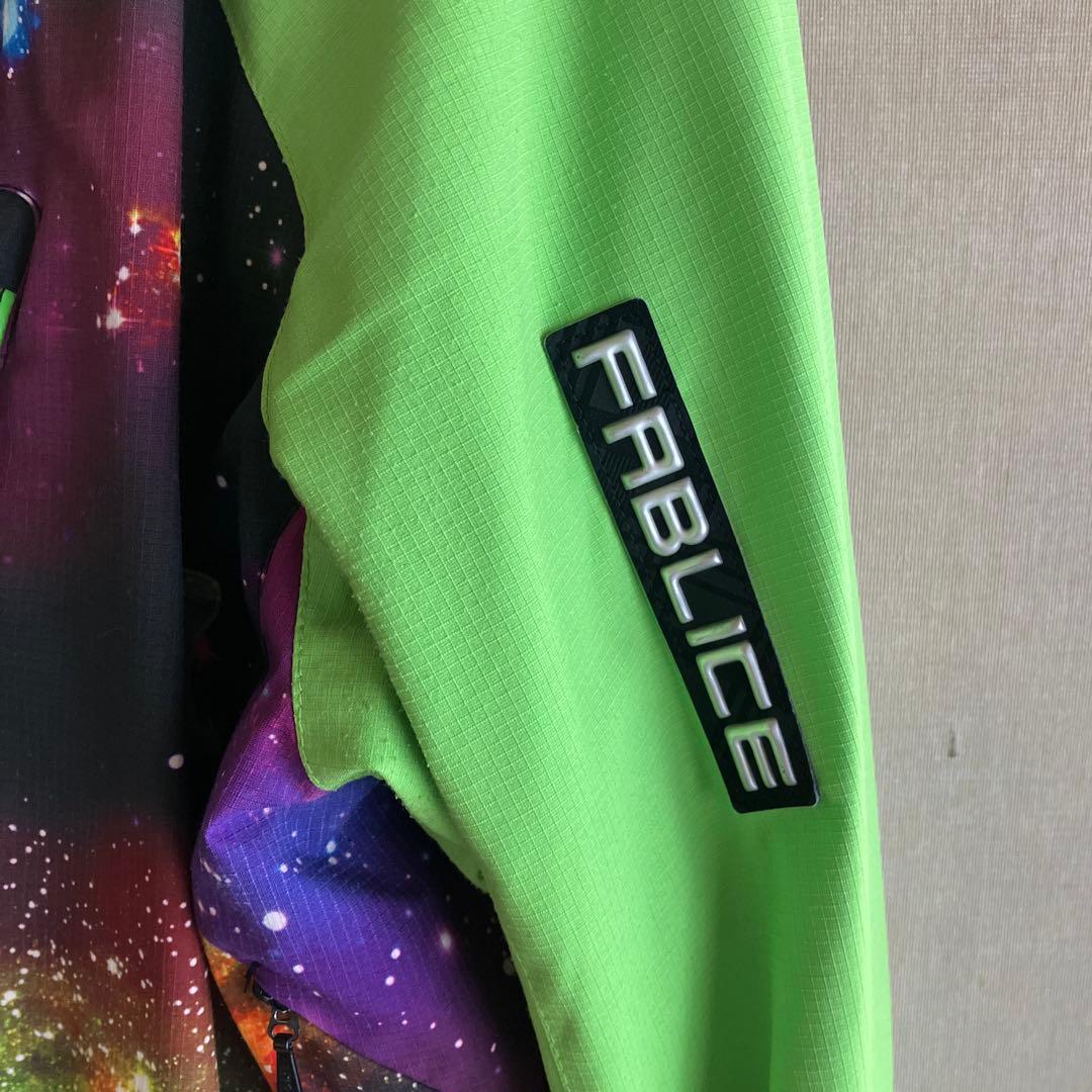 FABLICE 宇宙柄 スキーウェア上下セット