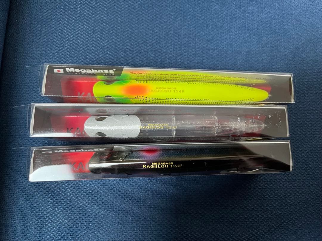 メガバス　カゲロウ 124F 3個セット　新品未使用品