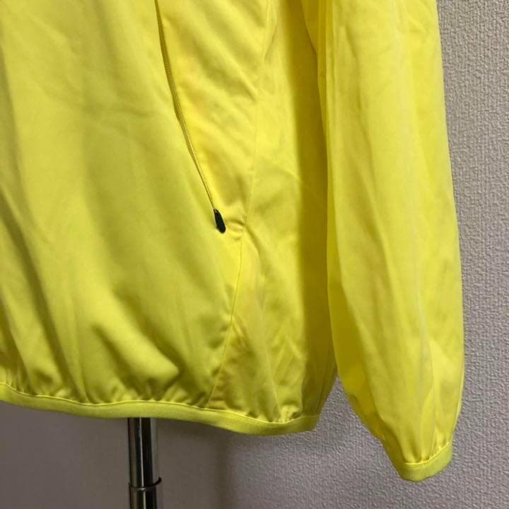キャロウェイ★ダブルジップ 撥水 パーカー レモンイエロー Mサイズ