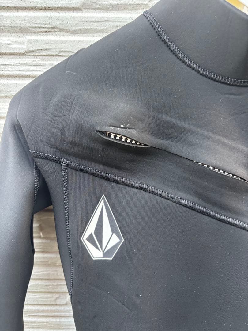 Volcom ブラック ロングジョン ウェットスーツ