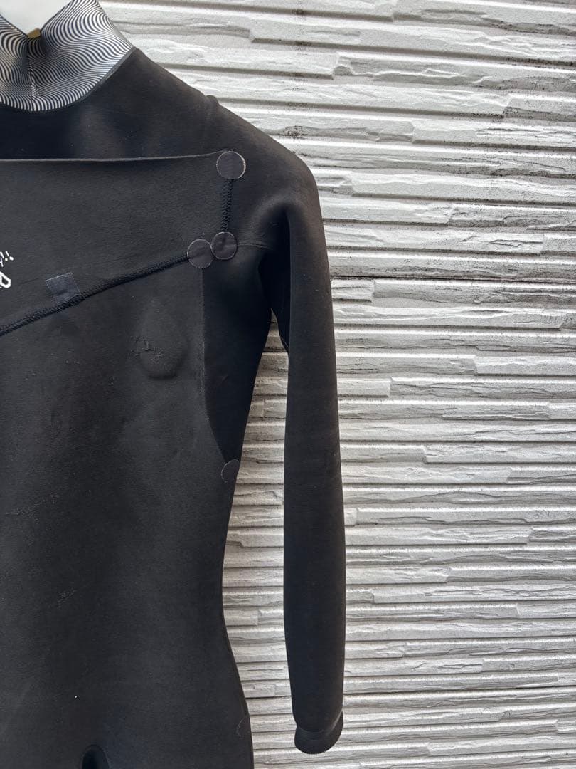 Volcom ブラック ロングジョン ウェットスーツ