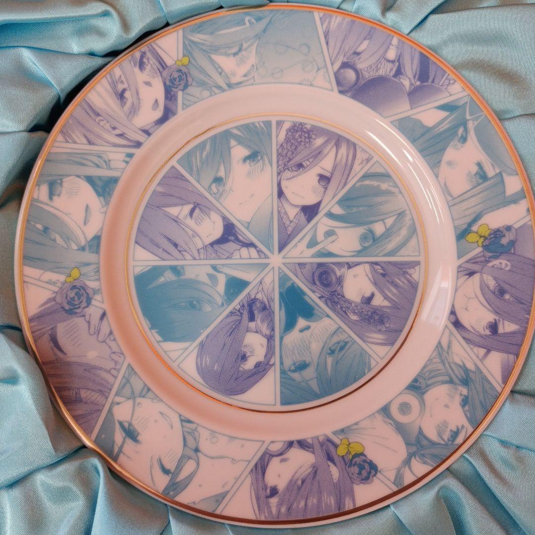 新品　五等分の花嫁　Anique　中野三玖　ミニタオル　記念カップ　プレート