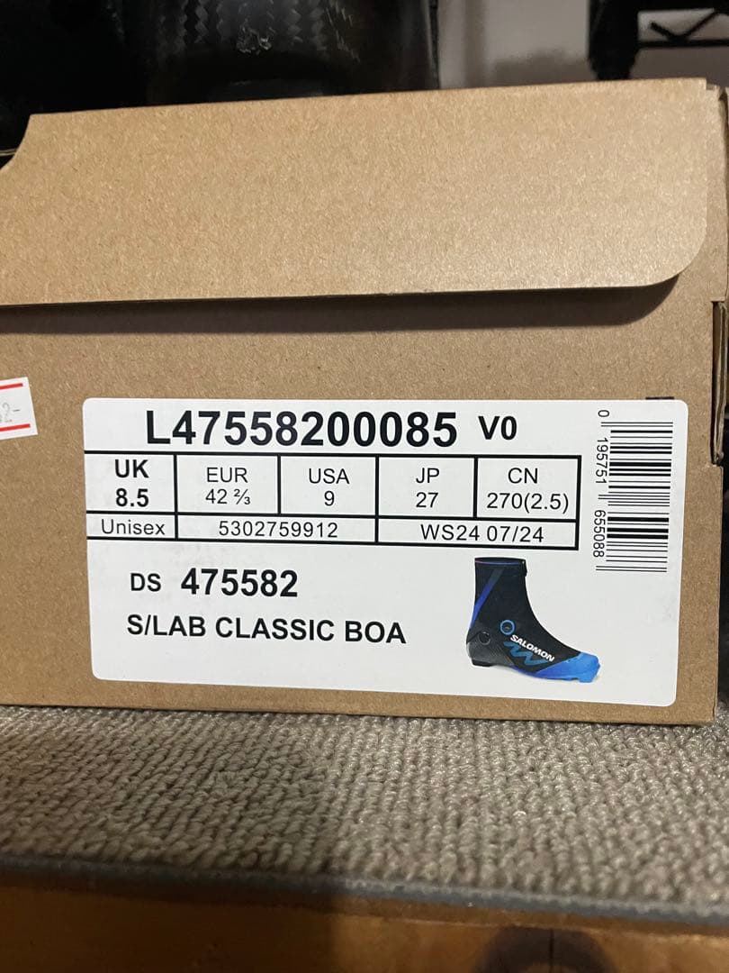 スキー SALOMON S/LAB CLASSIC BOA 8.5
