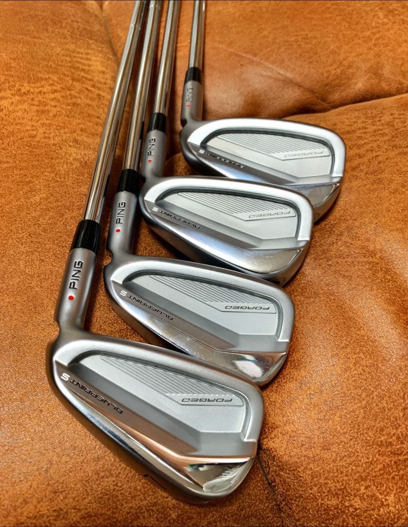 【美品】PING ブループリントS アイアン4本セット 7-W DGEX