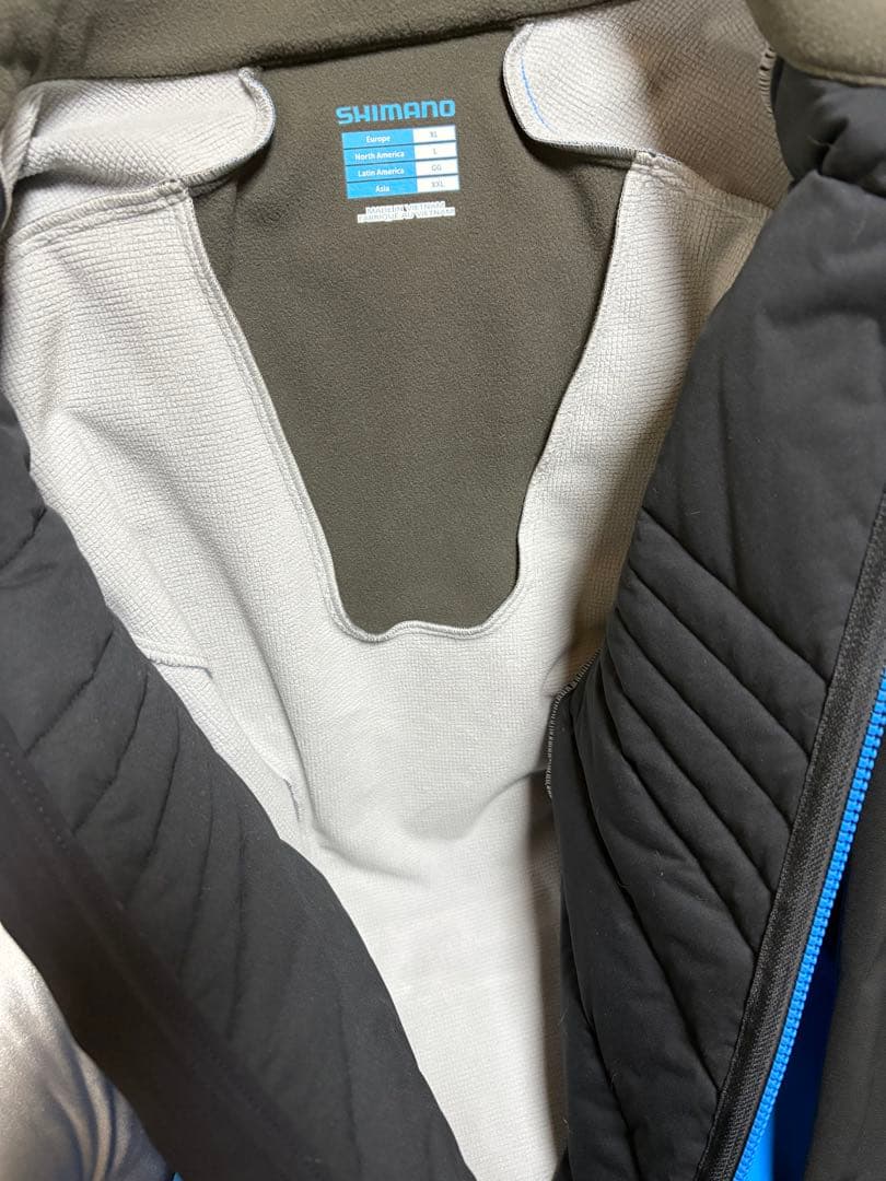 SHIMANO インサレーテッドウインドブレークジャケット　美品　アジアXXL