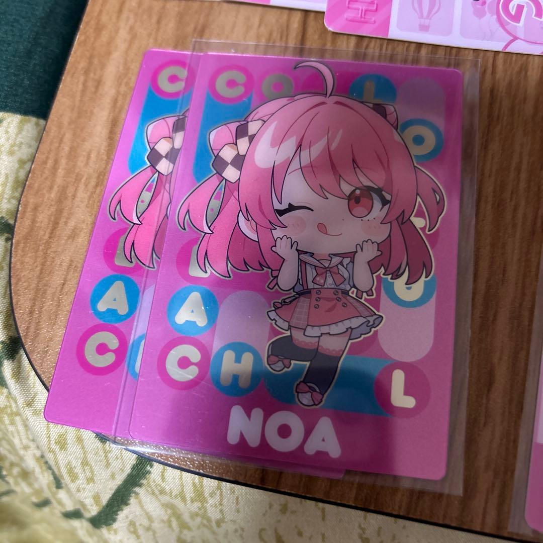 カラフルピーチ　のあさんカード多数