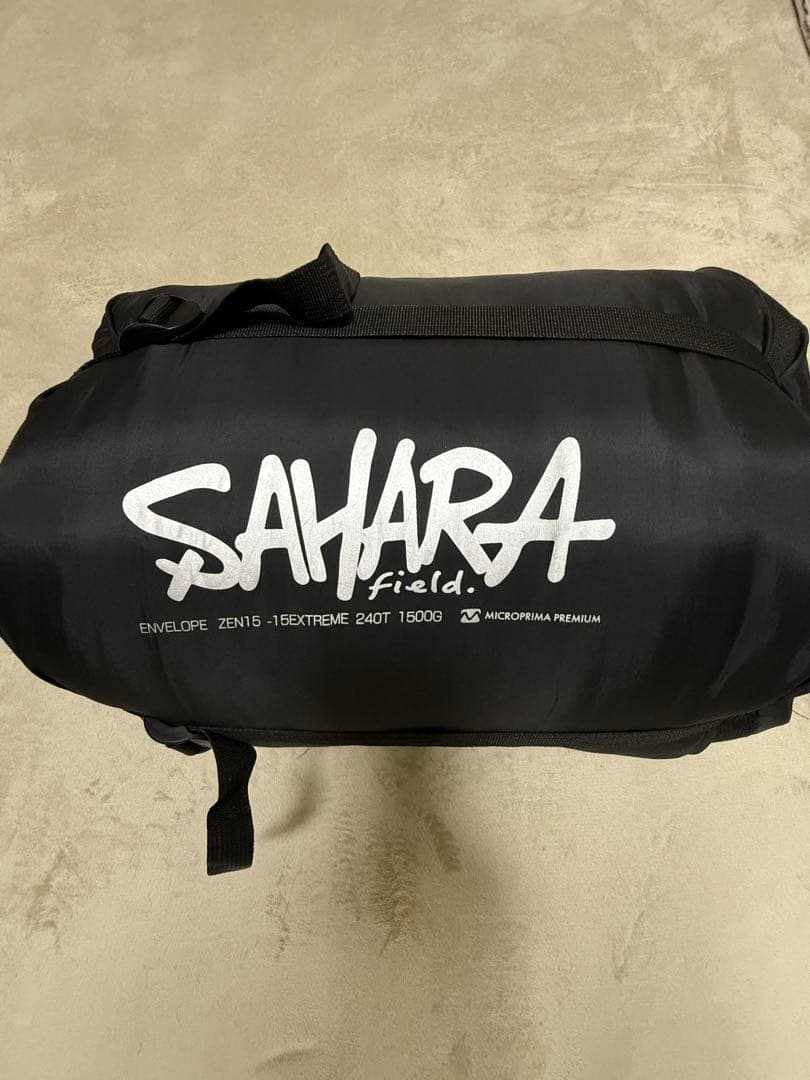 FIELD SAHARA Z1500 シュラフ　ALL BLACK