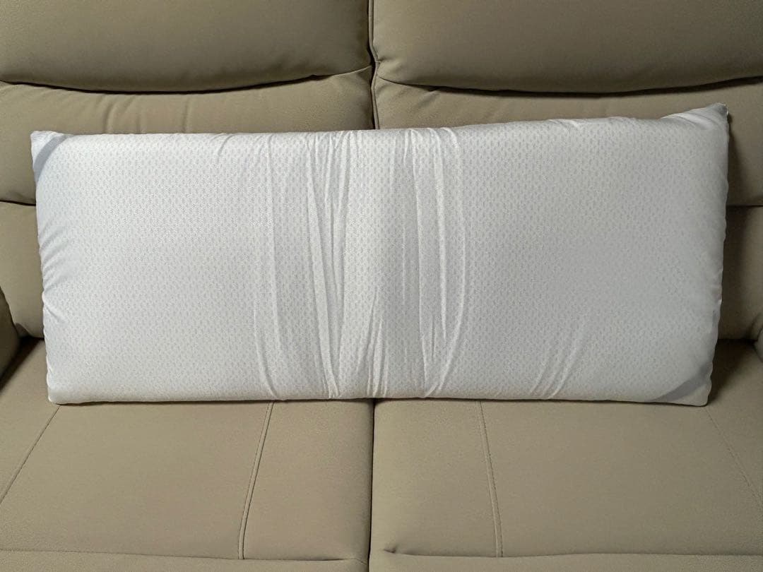寝返りファインフィット枕　ネイビー 37x90cm