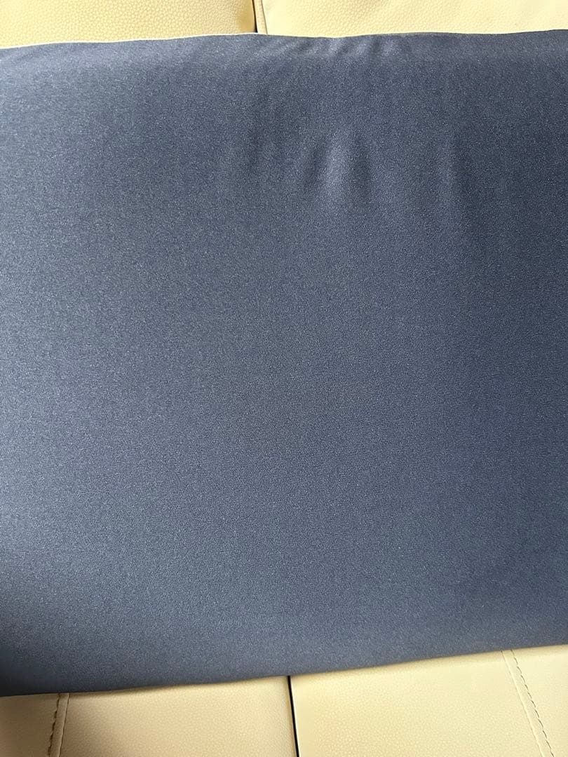 寝返りファインフィット枕　ネイビー 37x90cm