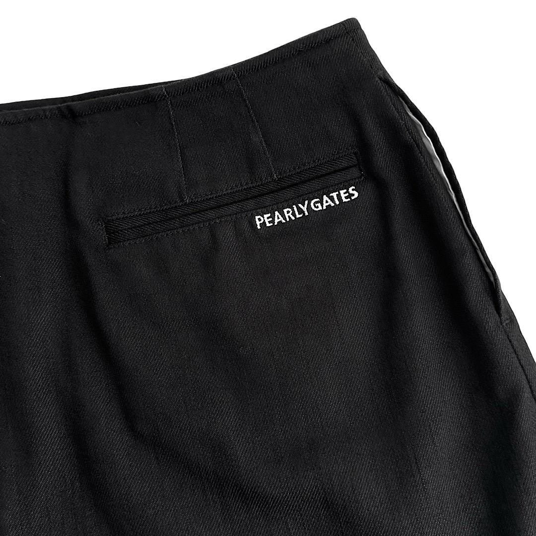 505 パーリーゲイツ 定価40700円 アシンメトリープリーツスカート 0 S