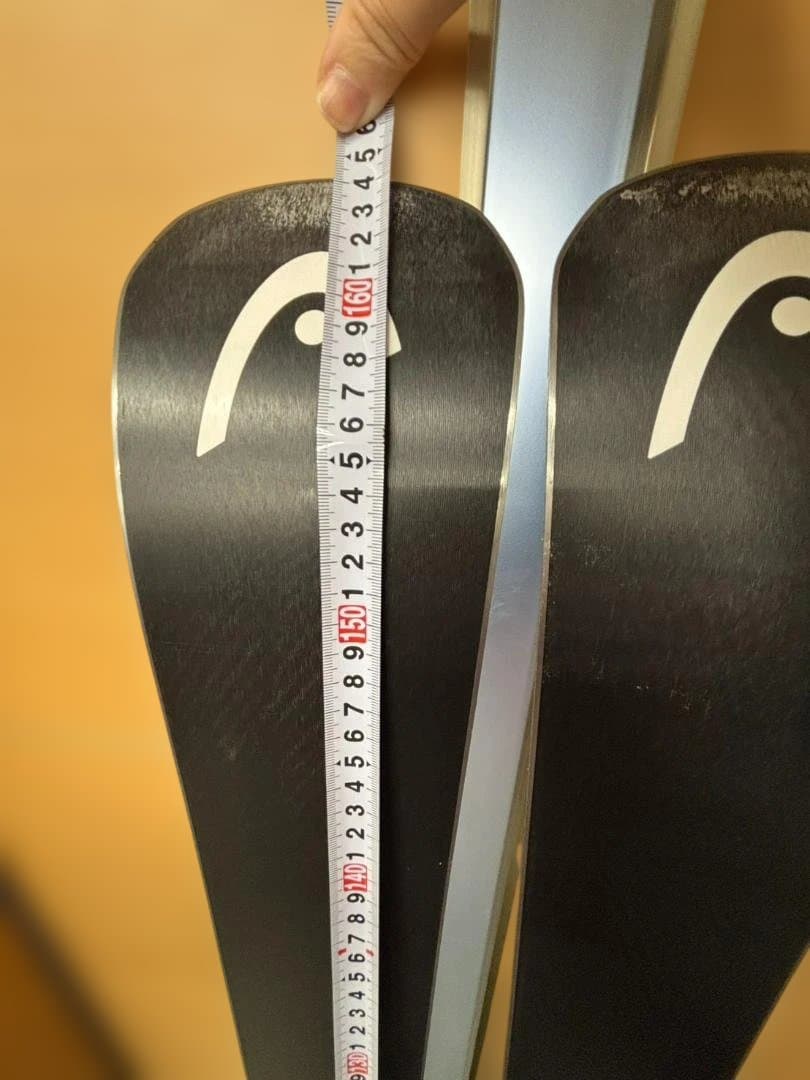 HEAD　ヘッド　スキー板　165㎝　レース　カービングスキー　板と金具のみ