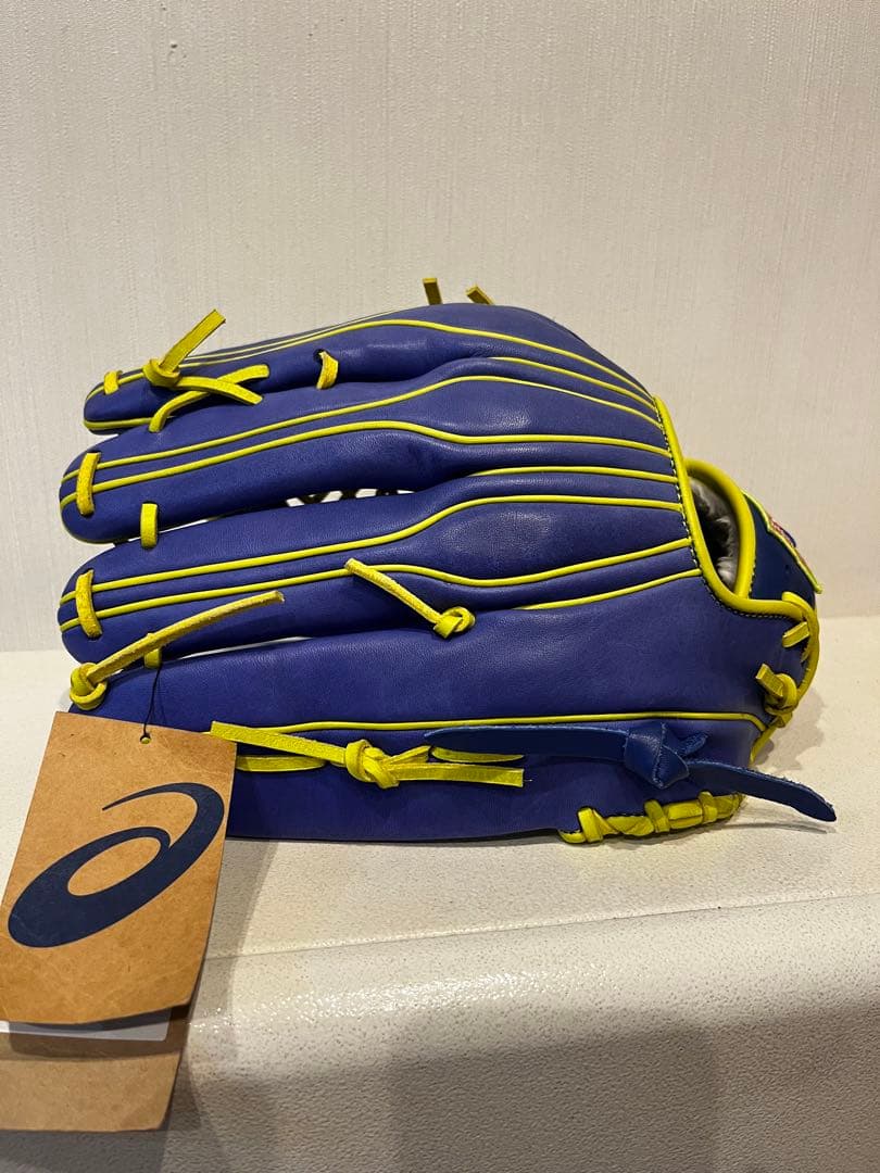 新品　アシックス　野球 軟式グラブ 外野手用 シキサイ　グローブ　右投げ用　12