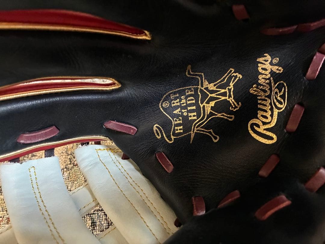 Rawlings 軟式グローブ 12インチ 黒赤