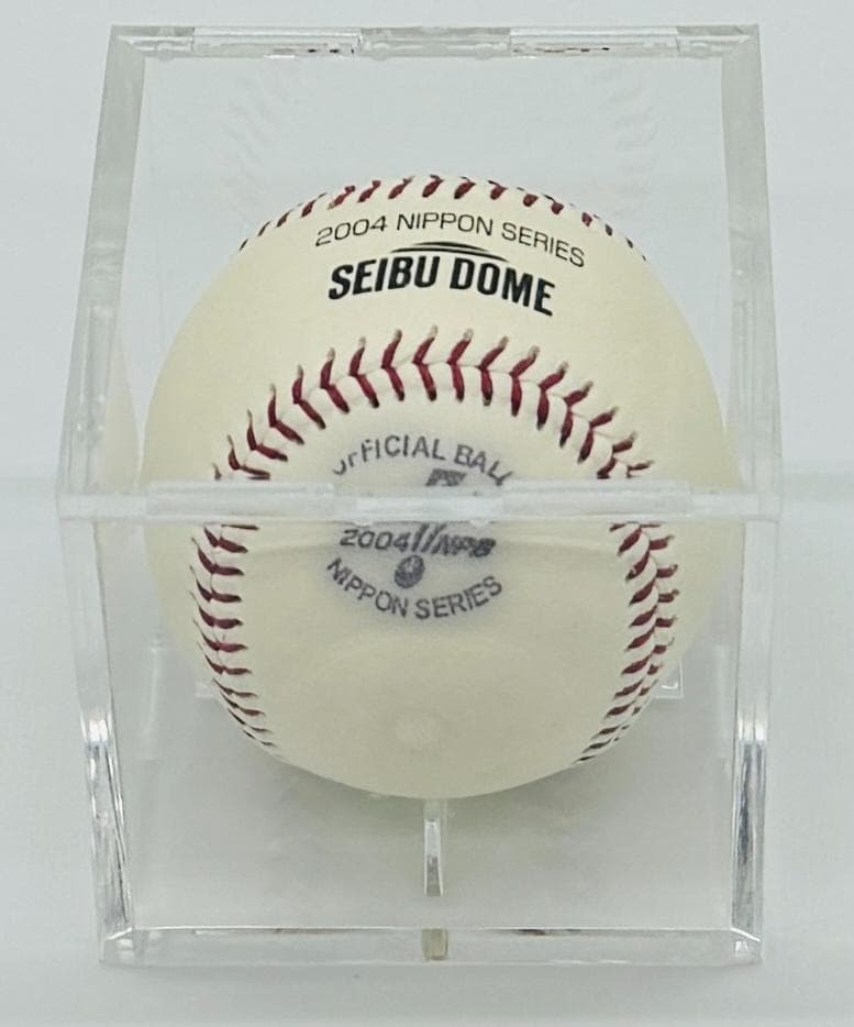 NPB 日本シリーズ公式試合球 2004 中日ドラゴンズ 西武ライオンズ