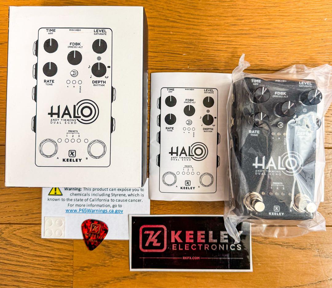 【超美品】Keeley HALO Andy Timmons Dual Echo
