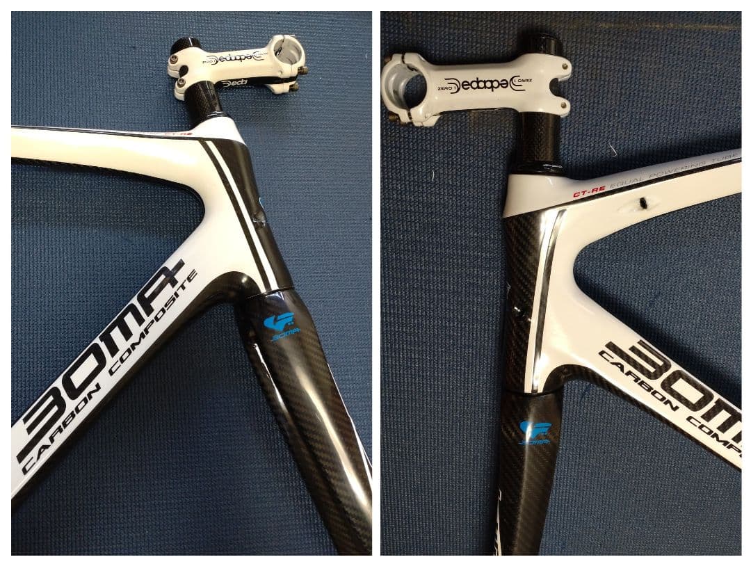 ロードバイクカーボンフレーム、Campagnolo クランクセット
