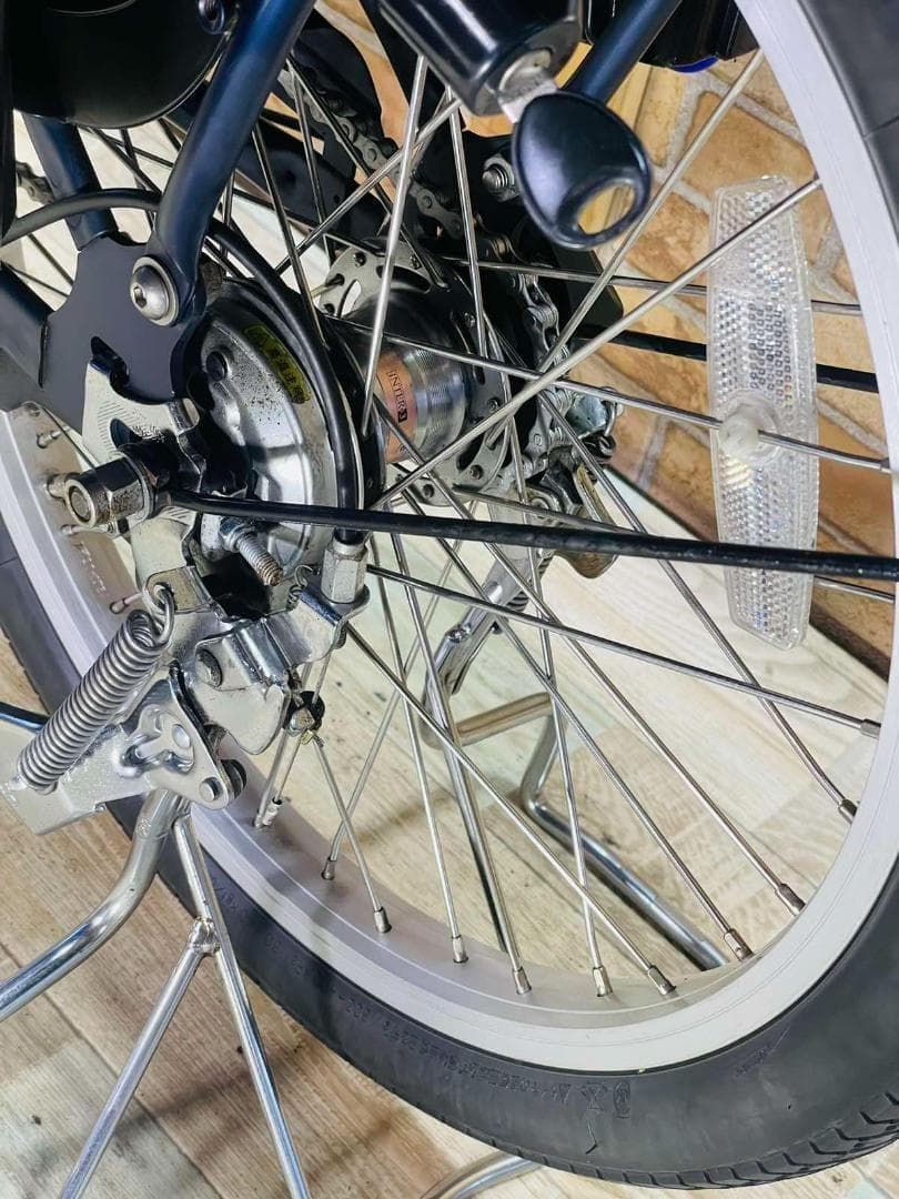 値上直前 ネイビー 大容量 パナソニック 子供乗せ電動アシスト自転車ZH3204