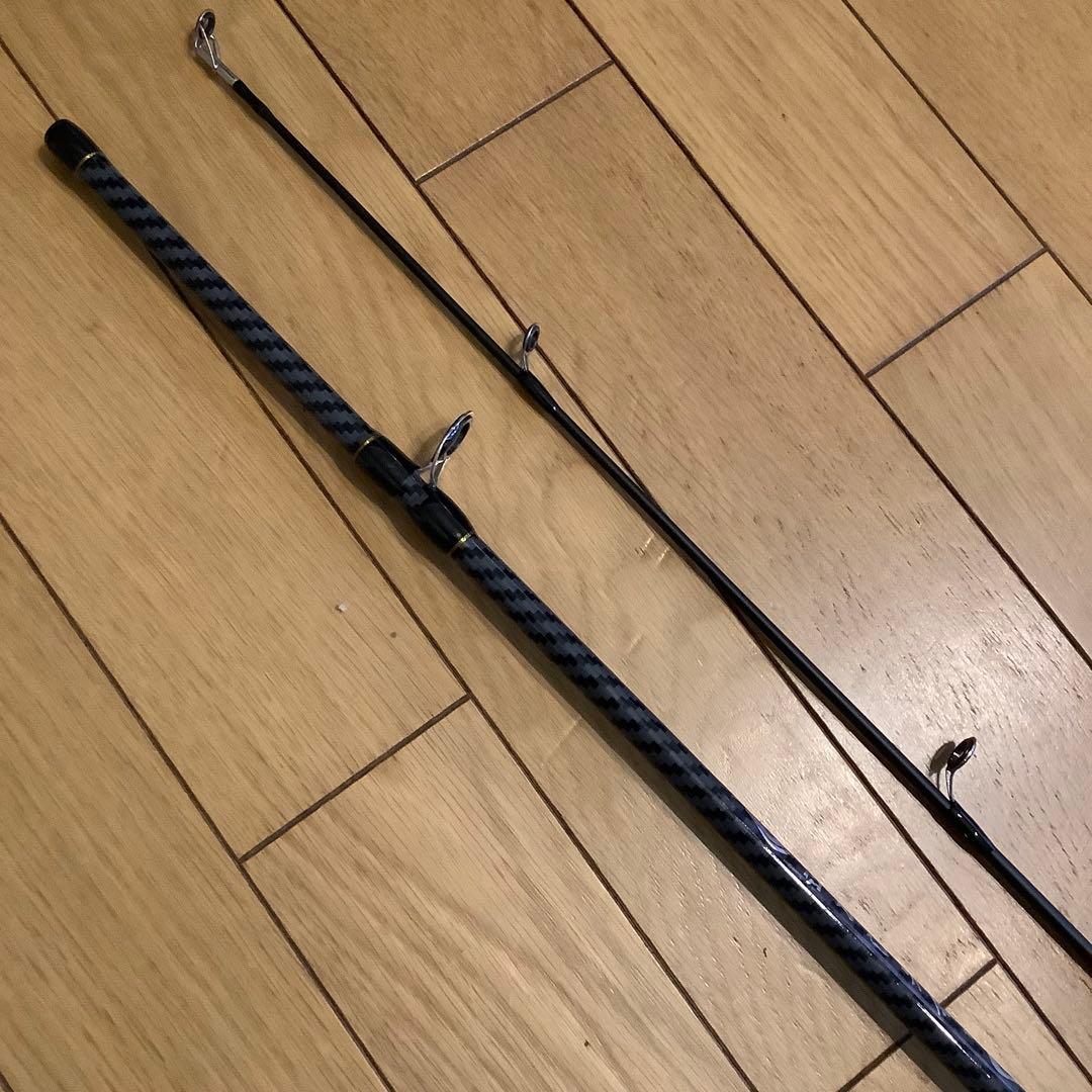 PE3.5号付バス釣り　シーバス2ピース1.8mベイトロッド&ベイトリールセット