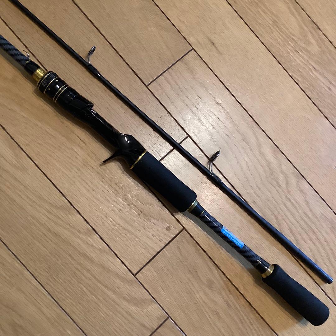 PE3.5号付バス釣り　シーバス2ピース1.8mベイトロッド&ベイトリールセット