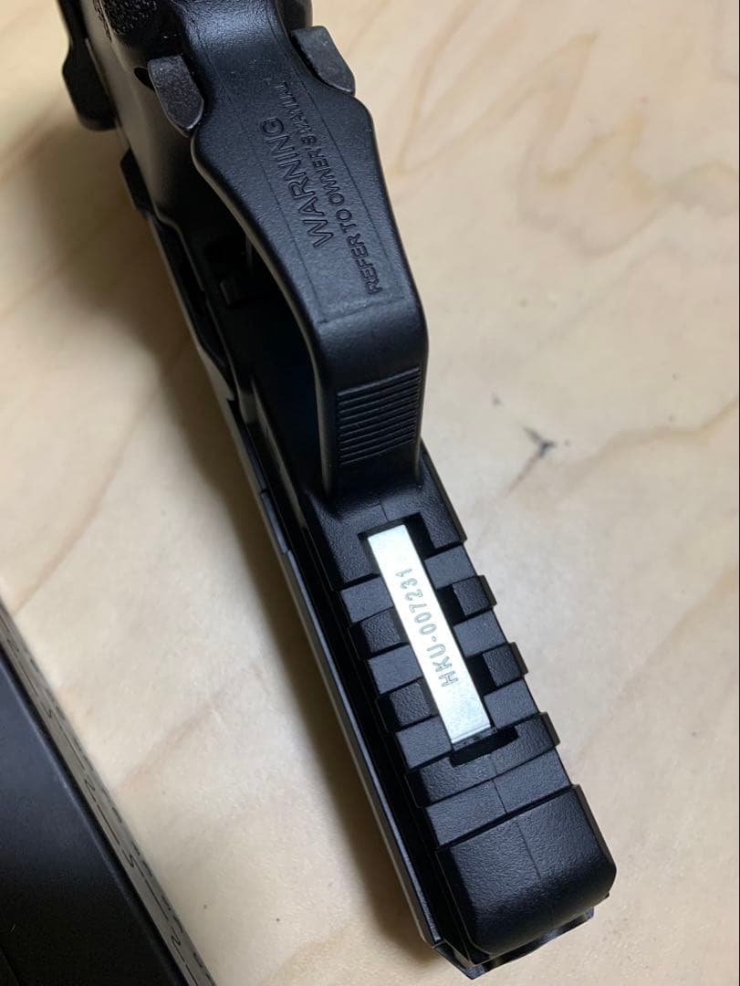東京マルイHK45 ガスガン ブラック 2マガジン付き