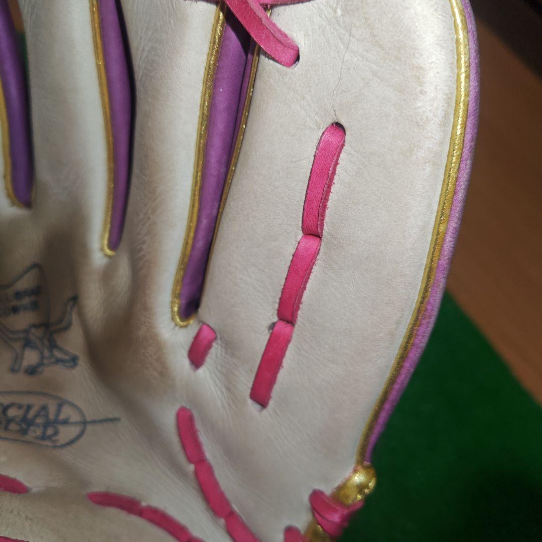 ノーブランド 軟式 スペシャル オーダー 投手兼内野手用 グローブ 野球