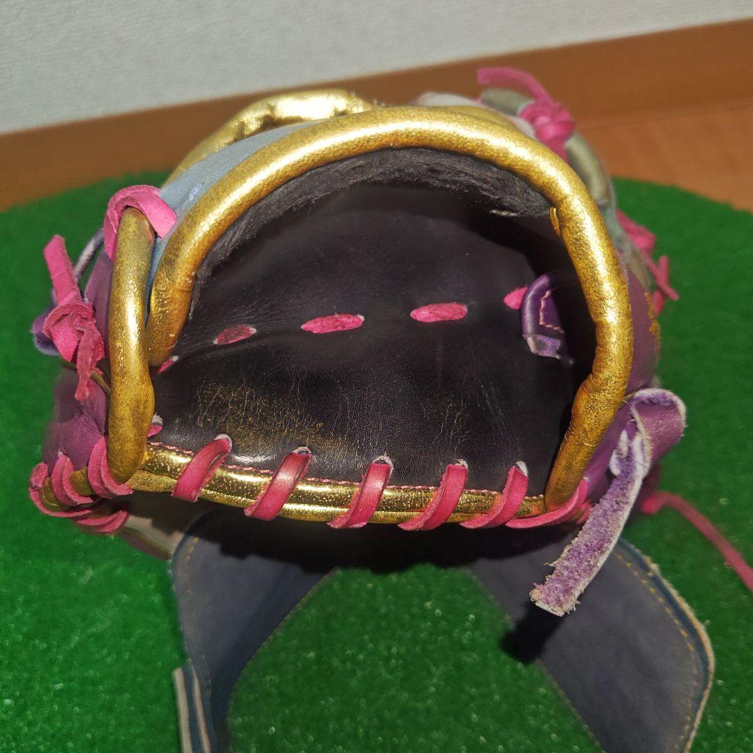 ノーブランド 軟式 スペシャル オーダー 投手兼内野手用 グローブ 野球