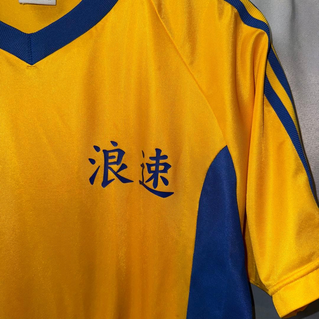 adidas 浪速高校　サッカー部　練習ユニフォーム