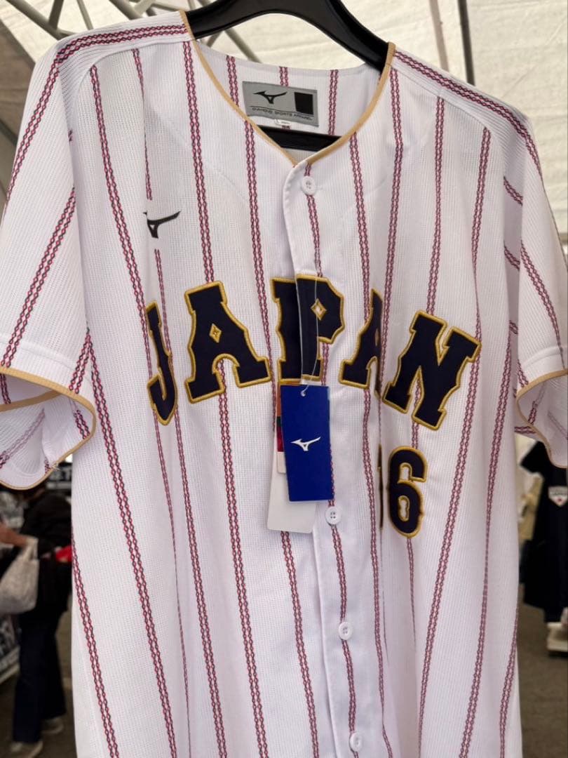2026年　Lサイズ１６大谷翔平　WBC侍ジャパンレプリカユニフォーム　宮崎購入