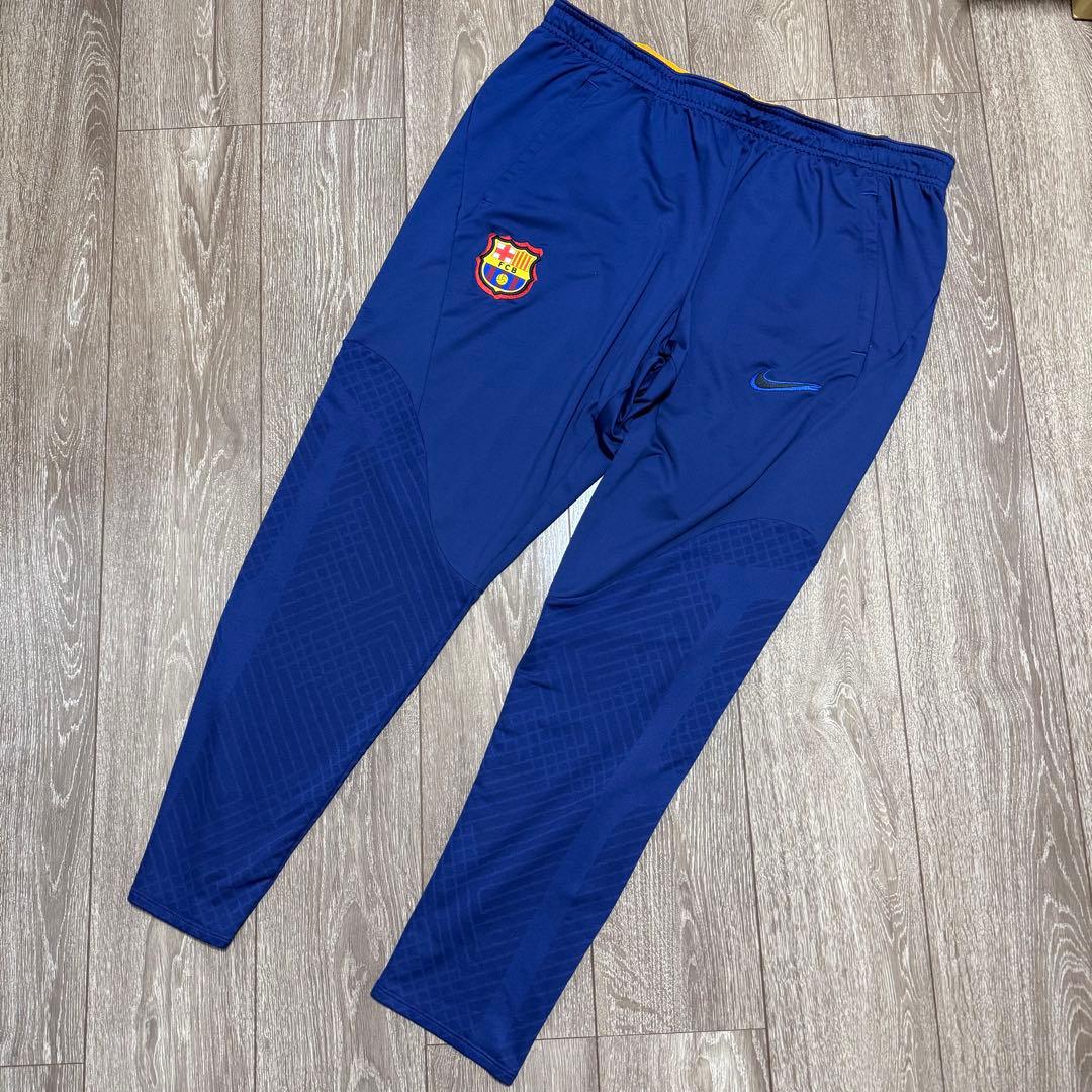 超美品 Nike FC バルセロナ 選手着用 トレーニングジャージ 上下セット