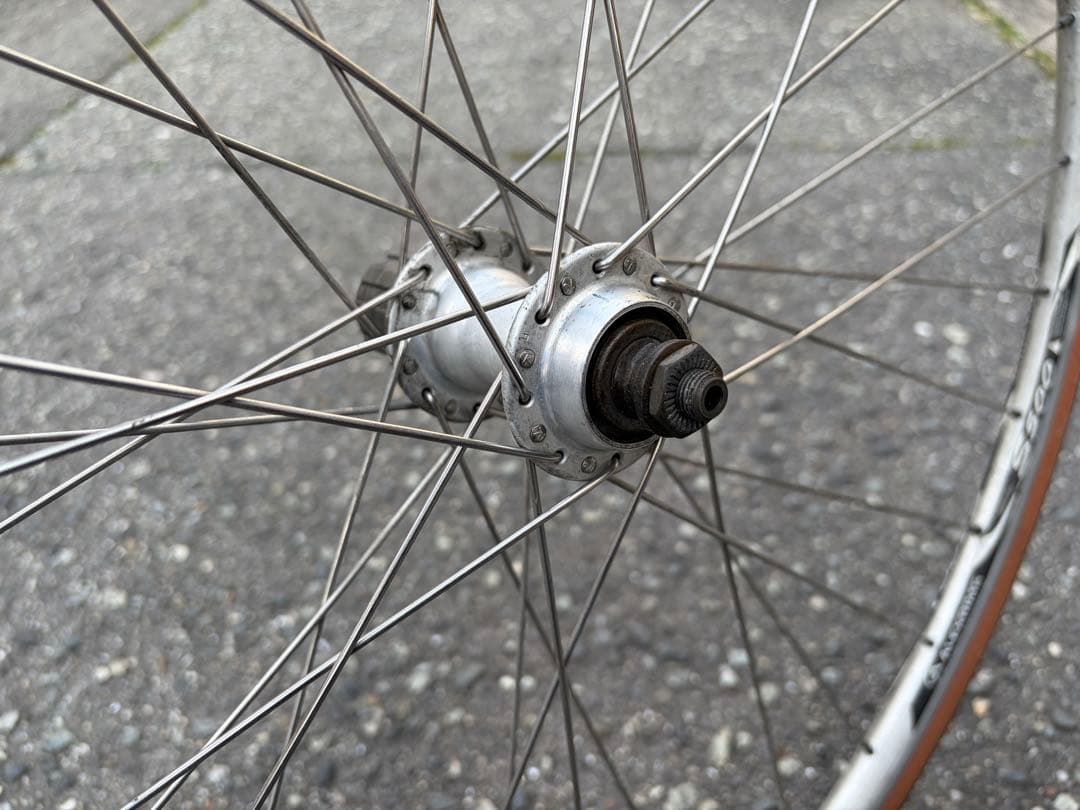 クロスバイク ホイール前後セット リムブレーキ 100mm 135mm