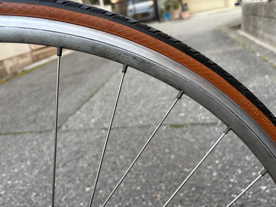 クロスバイク ホイール前後セット リムブレーキ 100mm 135mm